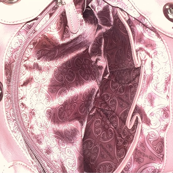 The Stone Mountain Pink Leather Women's Bag - Picture 8 of 8